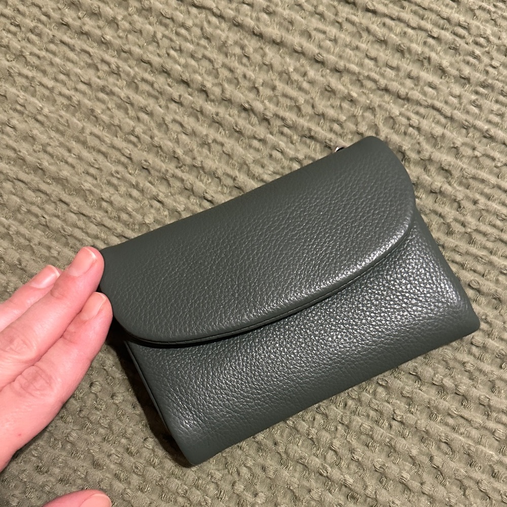 Source Unknown Dark Green Wallet